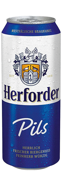 Herforder Pils 4,8% - 24 x 50 cl Dose