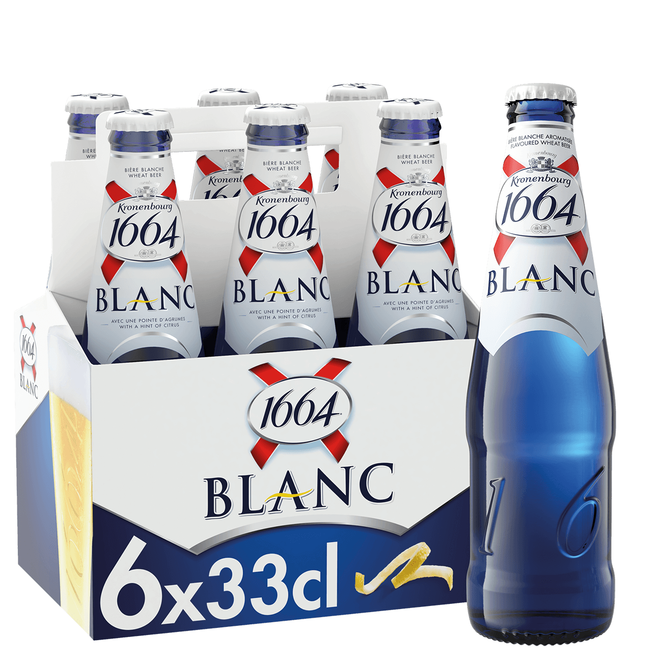 Kronenbourg 1664 blanc 5,0% - 24 x 33 cl
