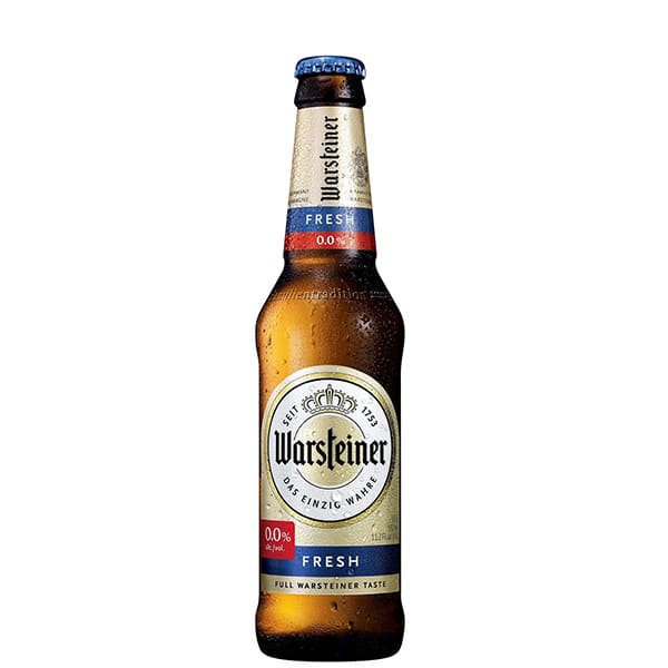 Warsteiner Fresh alkoholfrei 0,0% Vol. 24 x 33 cl