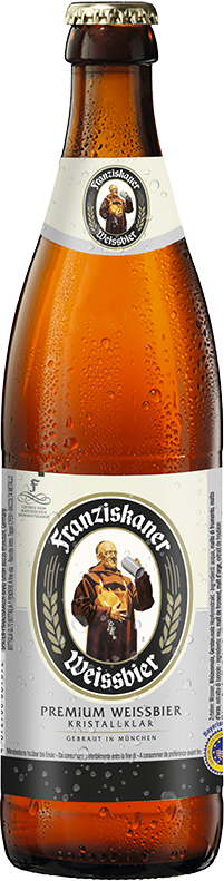 Franziskaner Weissbier Kristallklar 5% Vol. 20 x 50 cl MW