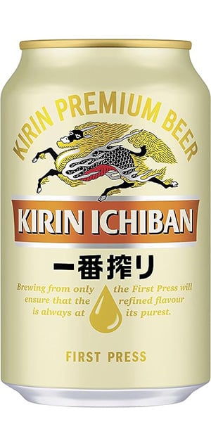 Kirin Ichiban Bier 5,0% Vol. 24 x 33 cl Dose