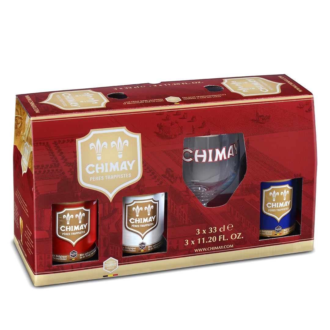 Chimay Val. Chimay 3B33 + 1Ve Geschenkkoffer Belgien