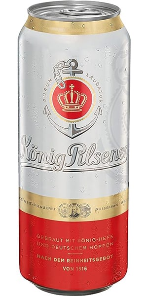 König Pilsener Bier 4,9% Vol. - 24 x 50 cl Dose