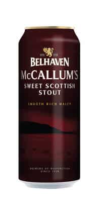 Belhaven McCallum's Stout 4,1% Vol. 24 x 44 cl Dose Scotland