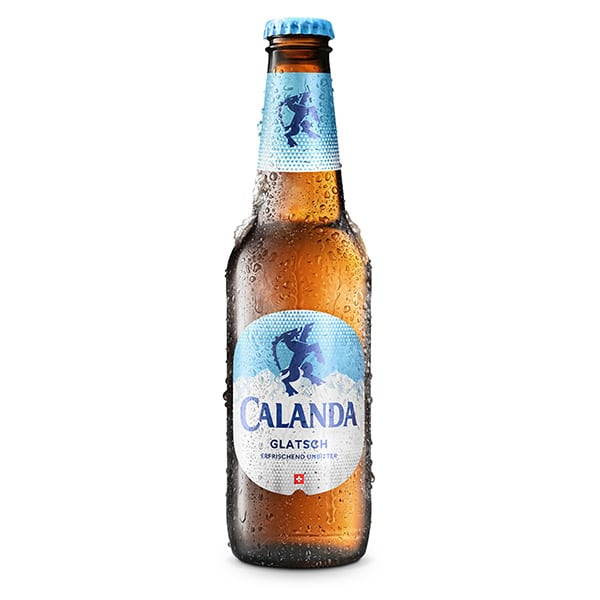Calanda Glatsch eiskalt gereiftes Bier 4.8% Vol. 30 x 33 cl bei -3.5°C
