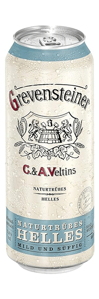 Grevensteiner Naturtrübes Helles 5,2% - 24 x 50 cl Dose
