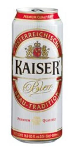 Kaiser Premium Bier 5,0% Vol. 24 x 50 cl Dose Österreich