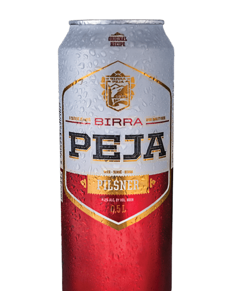 Peja Bier 4,2% Vol. 24 x 50 cl Dose Kosovo