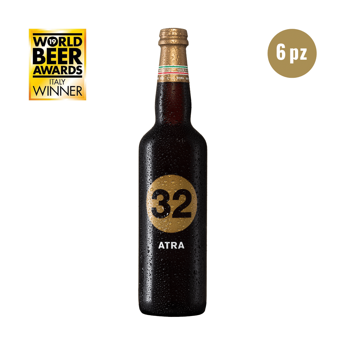 32 Via dei Birrai Atra 7,3% Vol. 6 x 75 cl