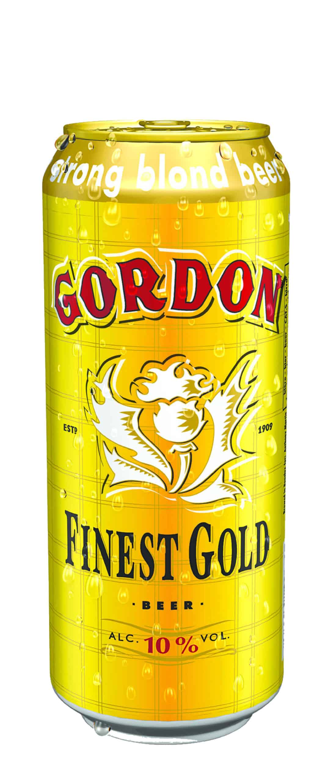 Martin's Gordon Finest Gold boîte 10% Vol. 24 x 50 cl Dose Belgien