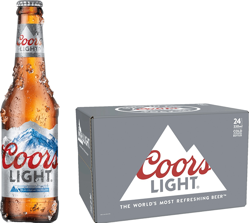 Coors Light 24er Tray