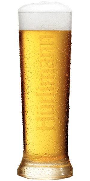 Hürlimann Relief Biergläser - 12 x 30 cl