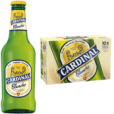 Cardinal Bier Blanche 4,8% Vol. 20 x 33 cl