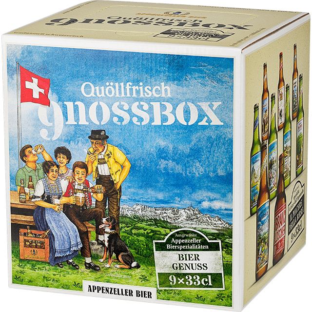 Appenzeller GnossBox 2 Karton à 9 x 33 cl
