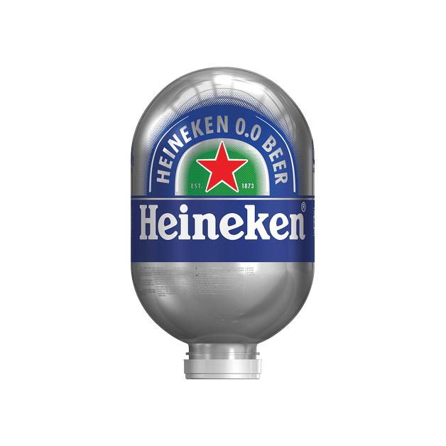 Heineken alkoholfrei 0,0% Vol. 2 Tanks mit je 8 Liter Tanks