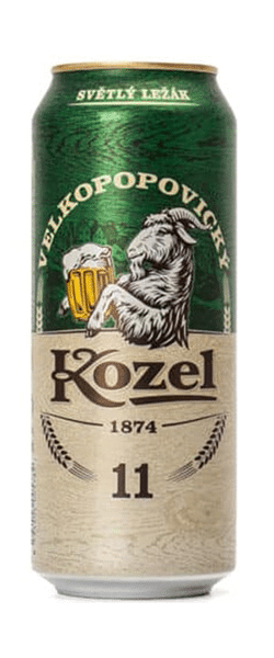 Kozel Lager 11° 4,6% - 24 x 50 cl Dose