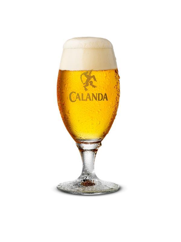 Calanda Bier Glaspokal - 12 x 30 cl
