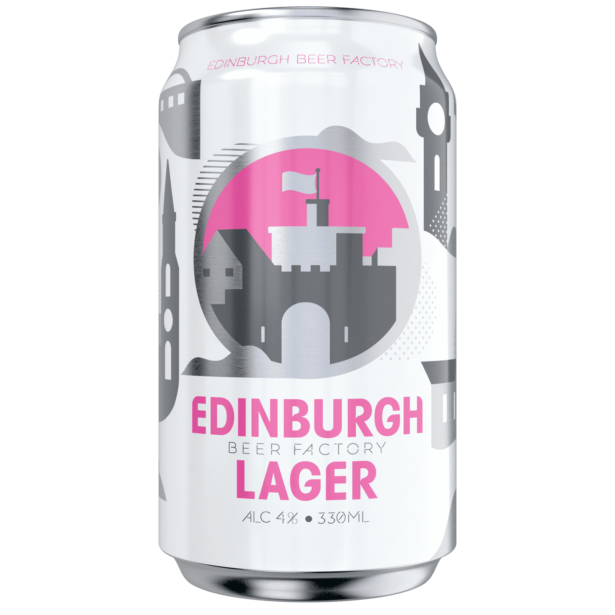 Edinburgh Lager 4,0% Vol. 24 x 33 cl Dose Schottland