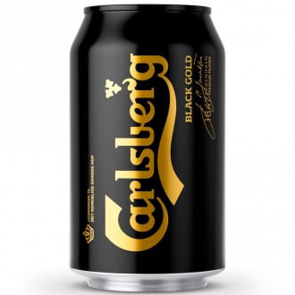 Carlsberg Black Gold, Sort Guld 5,8% 24 x 33 cl Dosen Dänemark