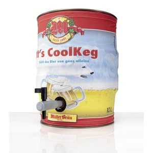 Müllerbräu Lager Cool Keg 10 Liter inkl. Zapfhahn, selbstkühlend