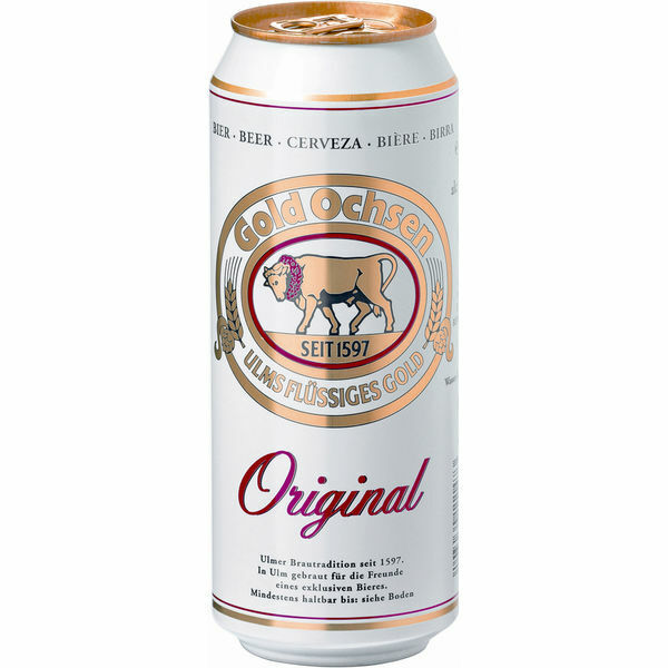 Gold Ochsen Original 5.1% - 24 x 50 cl Dose