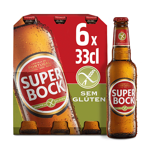 Super Bock Glutenfrei 5,2% - 24 x 33 cl