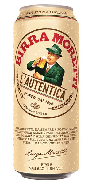 Birra Moretti Lager 4,6% - 24 x 50 cl Dose