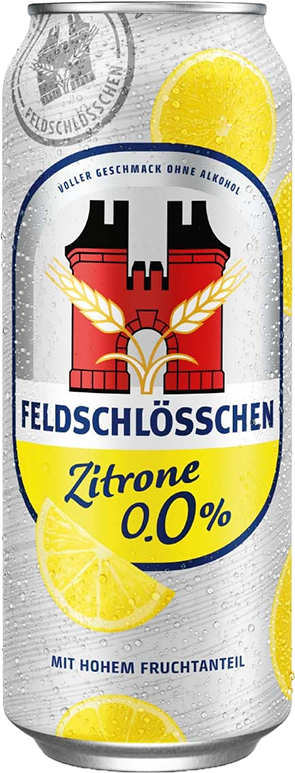 Feldschlösschen Zitrone Alkoholfrei - 24 x 50 cl Dose