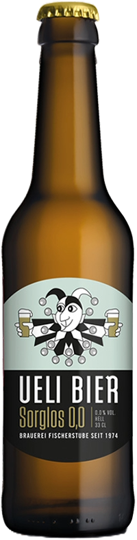 Ueli Bier Sorglos 0,0% Vol. 24 x 33 cl MW