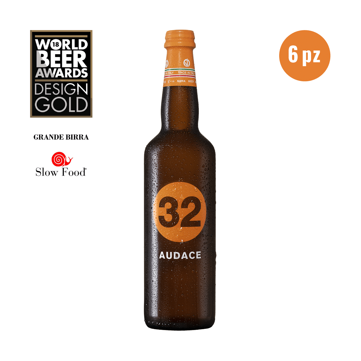 32 Via dei Birrai Audace 8,4% Vol. 6 x 75 cl