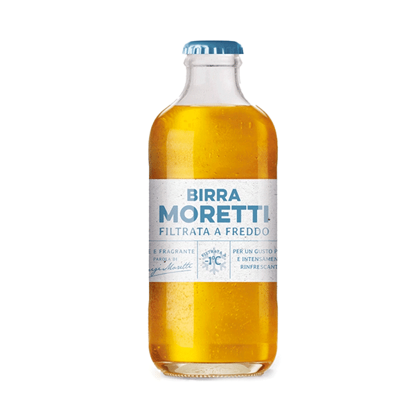 Birra Moretti Filtrata a Freddo 4,3% - 15 x 55 cl