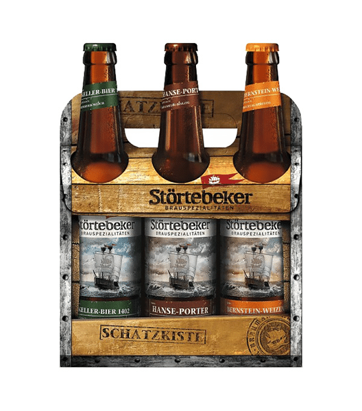 Störtebeker Bier Probierset 6 Sorten - 6 x 50 cl